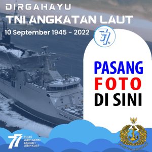 hut tni al 77 2 - Kumpulan Terbaru Twibbon HUT TNI AL ke 77 Thn 2022 gambar 7