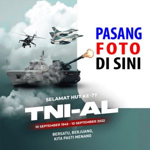 hut tni al 77 - Kumpulan Terbaru Twibbon HUT TNI AL ke 77 Thn 2022 gambar 8