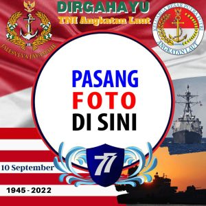 twibbon hut tni al 1 - Kumpulan Terbaru Twibbon HUT TNI AL ke 77 Thn 2022 gambar 1