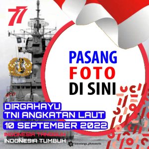 twibbon hut tni al 5 - Kumpulan Terbaru Twibbon HUT TNI AL ke 77 Thn 2022 gambar 5