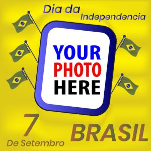 brazil independence day twibbon 1 - Happy Independence Day Brazil 2022 - Photo Frames gambar 1