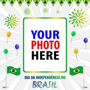 brazil independence day twibbon 4 - Happy Independence Day Brazil 2022 - Photo Frames gambar 4