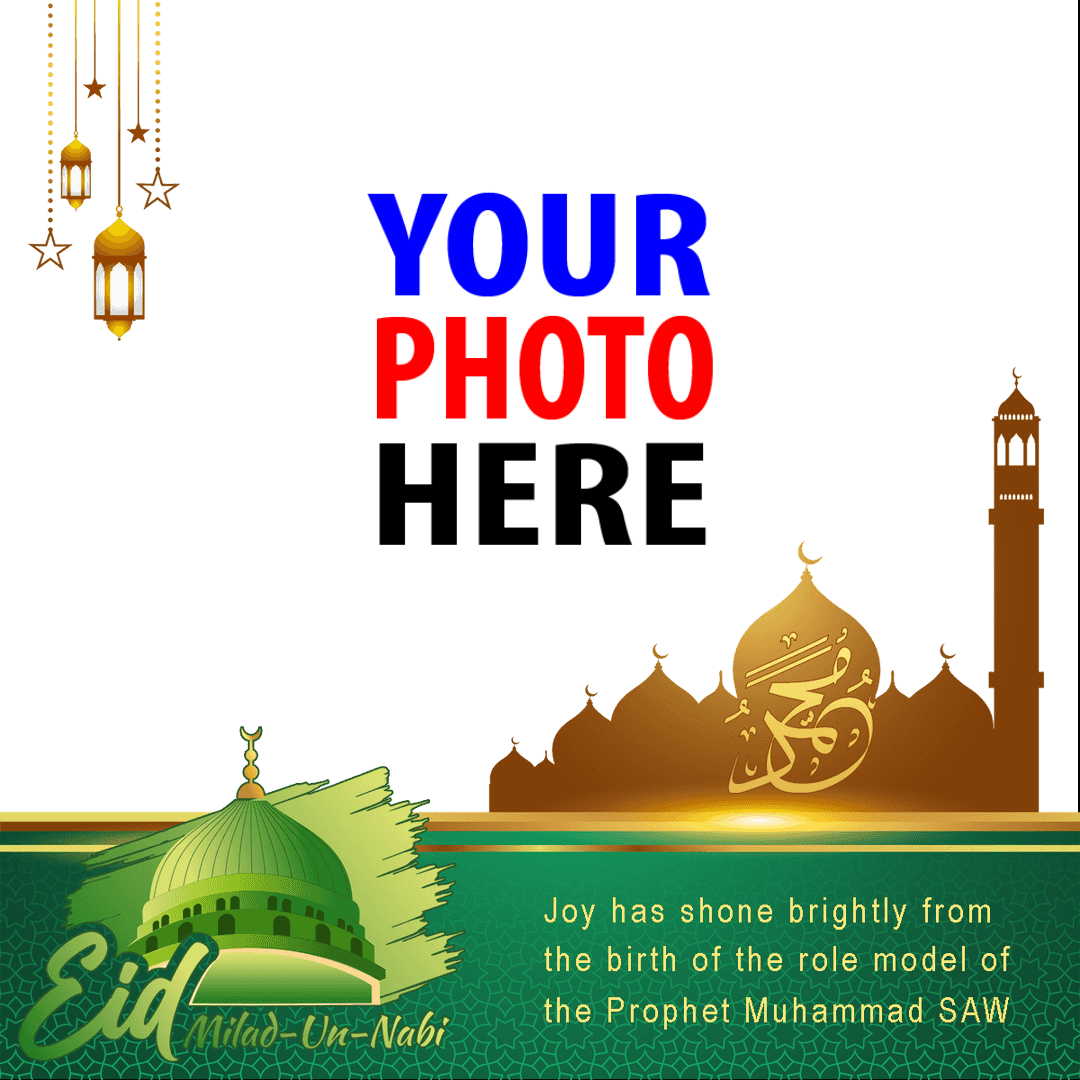 twibbonize eid milad un nabi 2022 Picture Frame Templates design 6 img