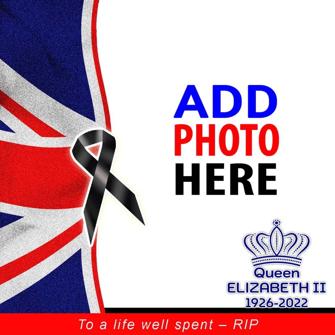 twibbonize State Funeral of Queen Elizabeth II Frame Templates design 1 img