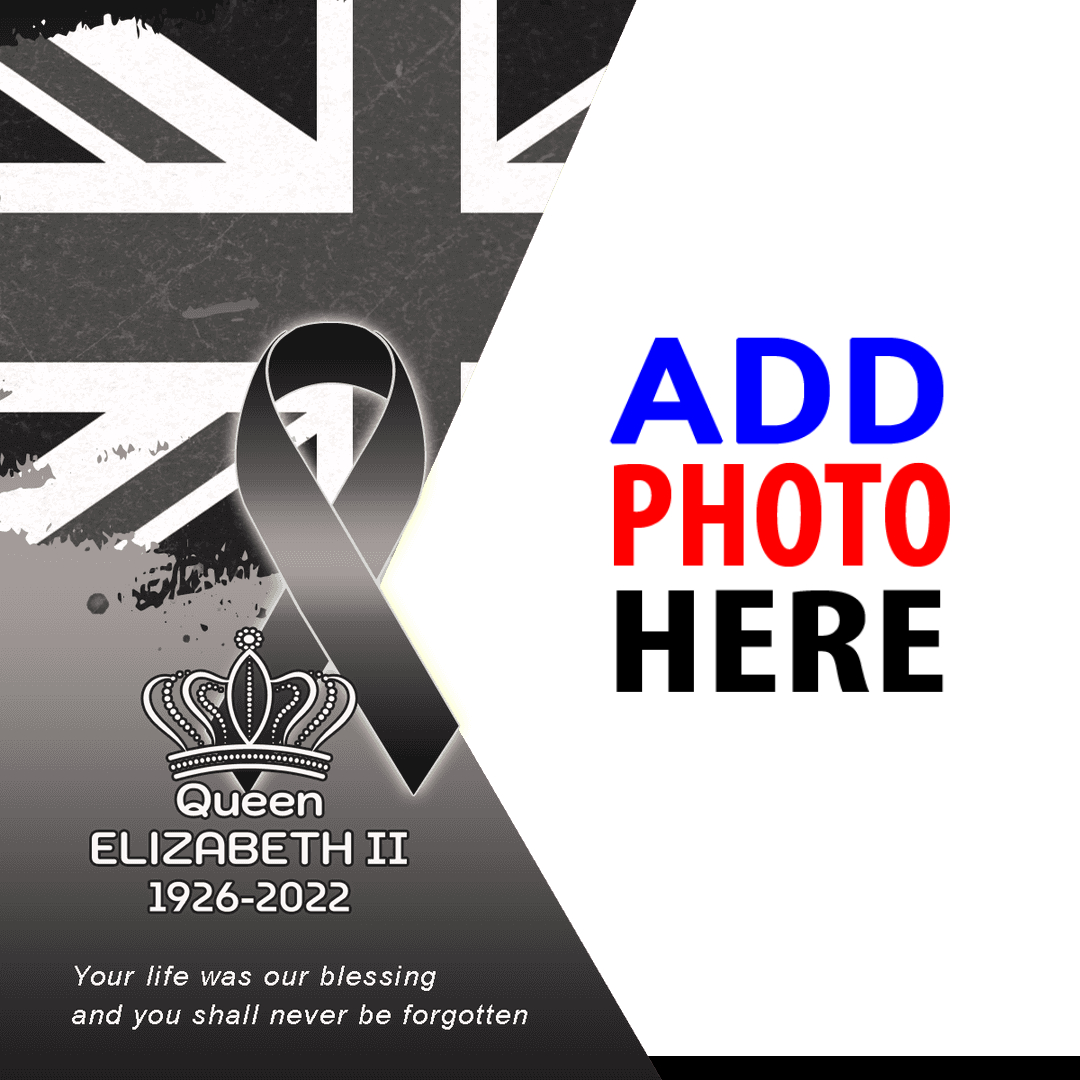 twibbonize State Funeral of Queen Elizabeth II Frame Templates design 2 img