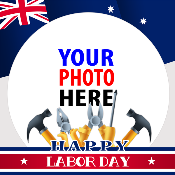 twibbonize australian labour day photo frame design 4 img