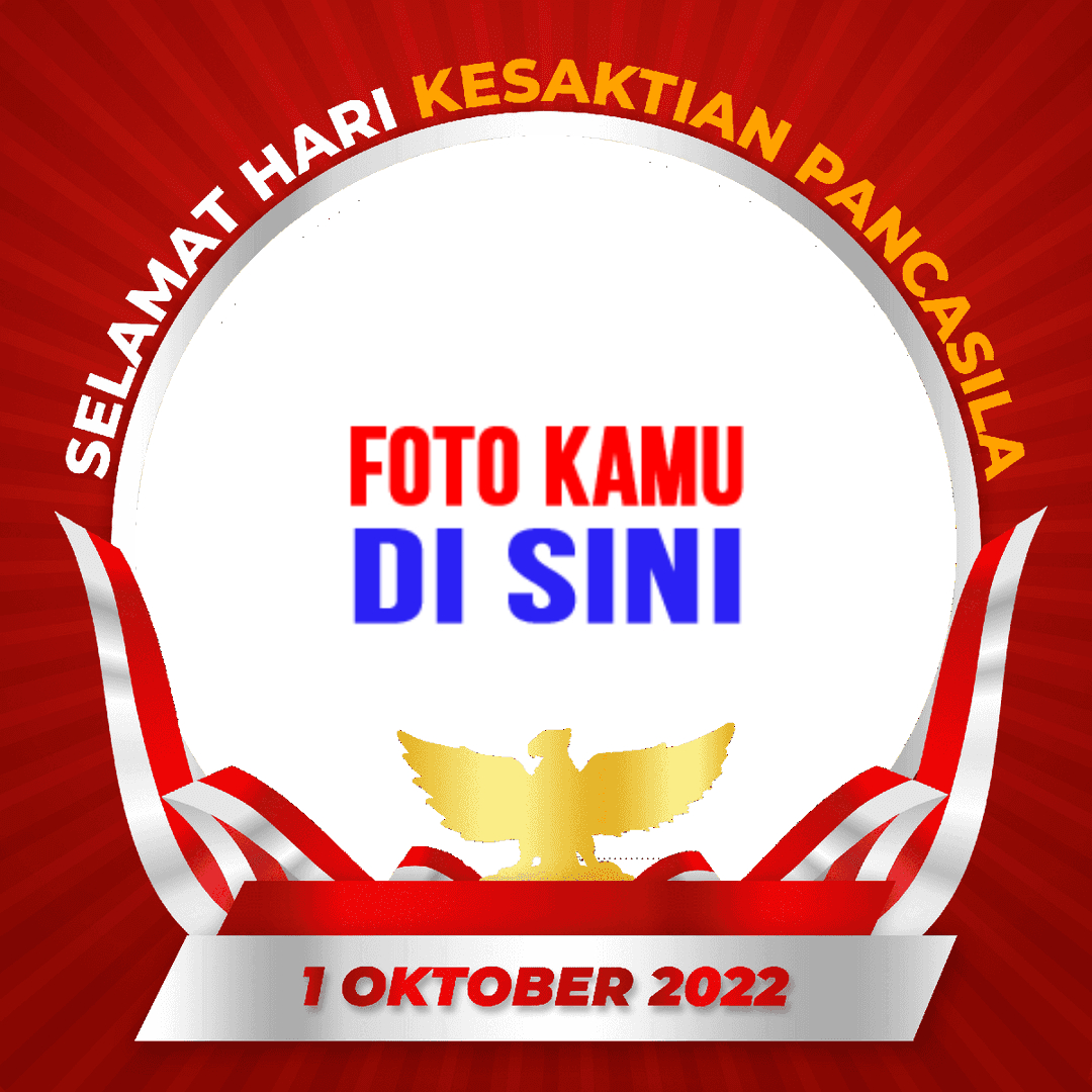 twibbonize dp template selamat Hari Kesaktian Pancasila 2022 design 6 img