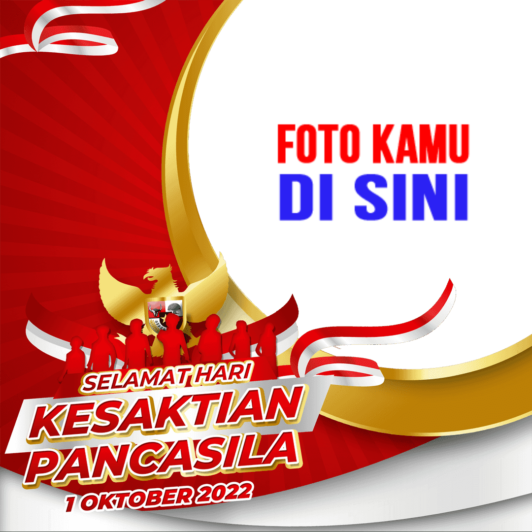 twibbonize dp template selamat Hari Kesaktian Pancasila 2022 design 7 img