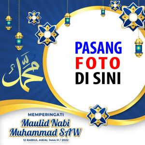 twibbon maulid nabi muhammad saw 4 - Twibbon Maulid Nabi Muhammad SAW 1444 H /2022 M gambar 4