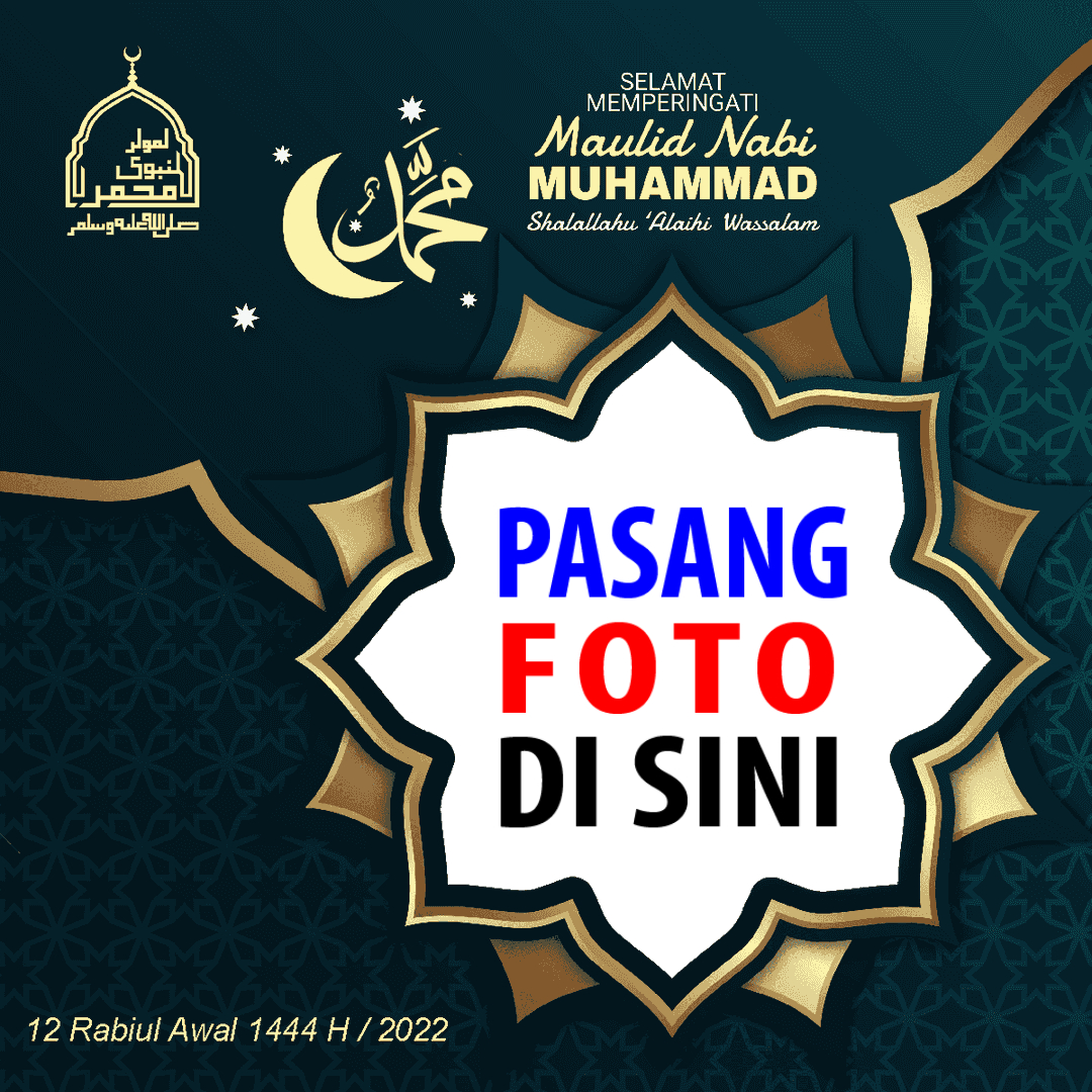 twibbonize dp template ucapan maulid nabi muhammad saw 2022 design 7 img