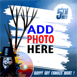 4 happy guy fawkes night - Bonfire Night Celebration 5th of November Twibbons gambar 5