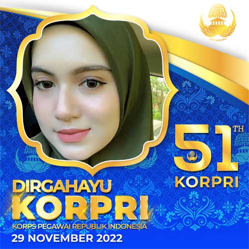 cara buat twibbon hari korpri ke 51 - 12 Twibbon Terbaru HUT KORPRI 29 November 2022 gambar 1