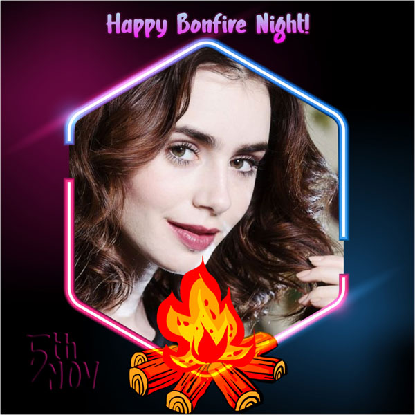 happy bonfire night guy fawkes day twibbon - Bonfire Night Celebration 5th of November Twibbons gambar 1