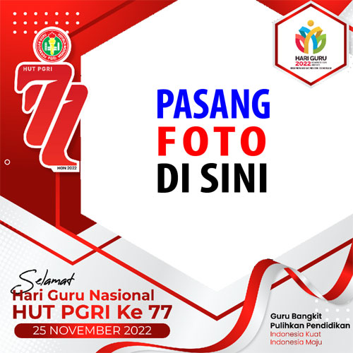 twibbonize template bingkai foto peringatan Hari Guru nasional 25 november 2022 design 10 img