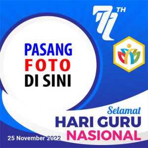 twibbon hari guru hgn hut pgri 3 - 13 Twibbon Terbaik Hari Guru Nasional 25 November 2022 gambar 4