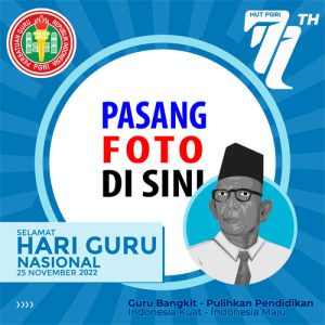 twibbon hari guru hgn hut pgri 4 - 13 Twibbon Terbaik Hari Guru Nasional 25 November 2022 gambar 5