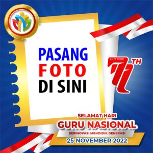 twibbon hari guru hgn hut pgri 6 - 13 Twibbon Terbaik Hari Guru Nasional 25 November 2022 gambar 7