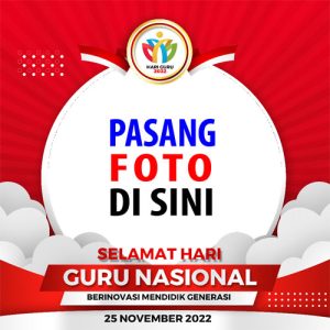 twibbon hari guru hgn hut pgri 8 - 13 Twibbon Terbaik Hari Guru Nasional 25 November 2022 gambar 9