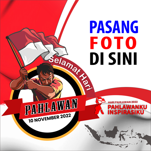 twibbonize foto template peringatan Hari Pahlawan 10 november 2022 design 11 img