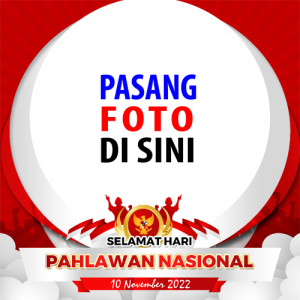 twibbon hari pahlawan 3 - 11 Twibbon Hari Pahlawan 2022 Terbaru - 10 November gambar 3