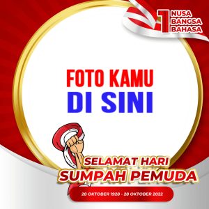 twibbon hari sumpah pemuda 94 1 - Twibbon Hari Sumpah Pemuda 2022 gambar 2