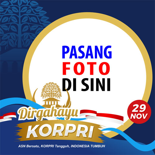 twibbonize template bingkai foto peringatan Hari KORPRI 29 November 2022 design 12 img