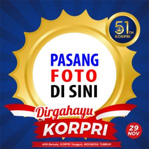 twibbon hut korpri 2022 ke 51 4 - 12 Twibbon Terbaru HUT KORPRI 29 November 2022 gambar 5