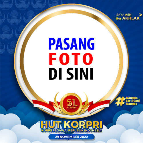 twibbonize template bingkai foto peringatan Hari KORPRI 29 November 2022 design 6 img