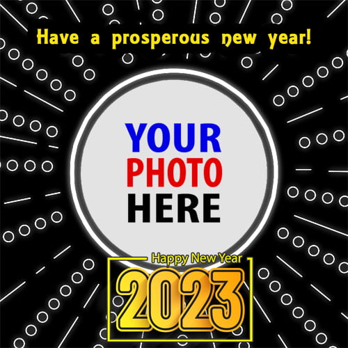 New Year 2023 wishes images Templates PNG design 7 img