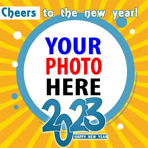 New Year 2023 wishes images Templates PNG design 9 img