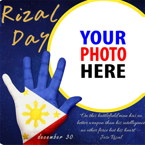 Rizal day 2023 greetings wishes images Templates PNG design 5 img