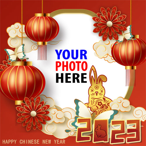 Chinese New Year 2023 greetings wishes images Templates PNG design 1 img