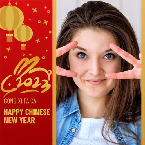 chinese new year 2023 twibbon - Chinese New Year 2023 Greetings Photo Framer gambar 1