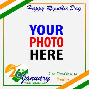 india republic day greetings 3 - 74th Republic Day of India Photo Frame Templates gambar 4