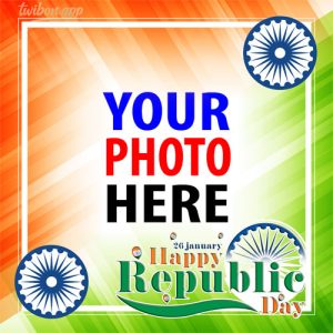 india republic day greetings 5 - 74th Republic Day of India Photo Frame Templates gambar 6