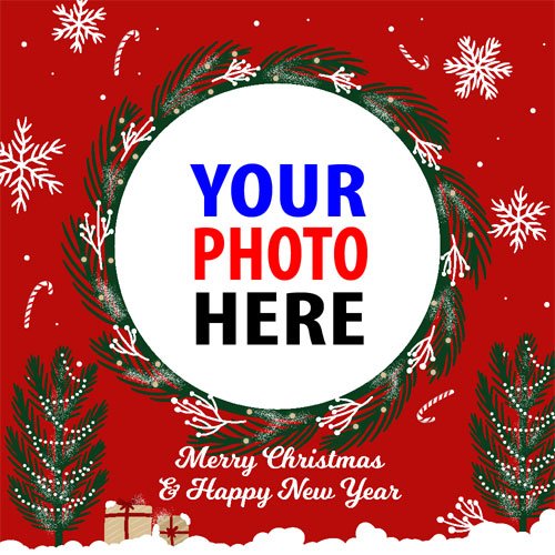 twibbonize merry Christmas and happy New Year Wishes Images hd background 2023 template frame design 3 img