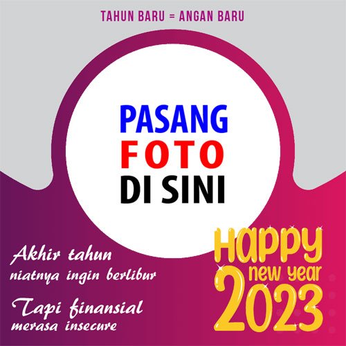 twibbonize kata kata ucapan selamat tahun baru 2023 caption template design 2 img