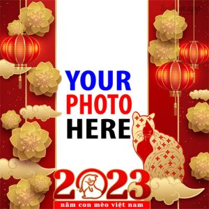 happy tet new year 2023 1 - Happy Tet New Year Greetings Picture Frames gambar 2