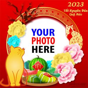 happy tet new year 2023 2 - Happy Tet New Year Greetings Picture Frames gambar 3