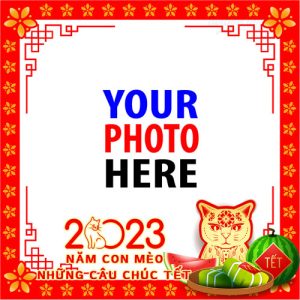 happy tet new year 2023 4 - Happy Tet New Year Greetings Picture Frames gambar 5