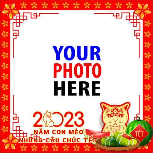 Vietnamese Lunar New Year 2023 greetings wishes images Templates PNG design 6 img