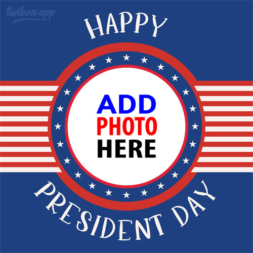 Presidents Day greetings quotes images template frame design 1 img