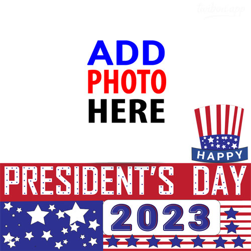 Presidents Day greetings quotes images template frame design 3 img