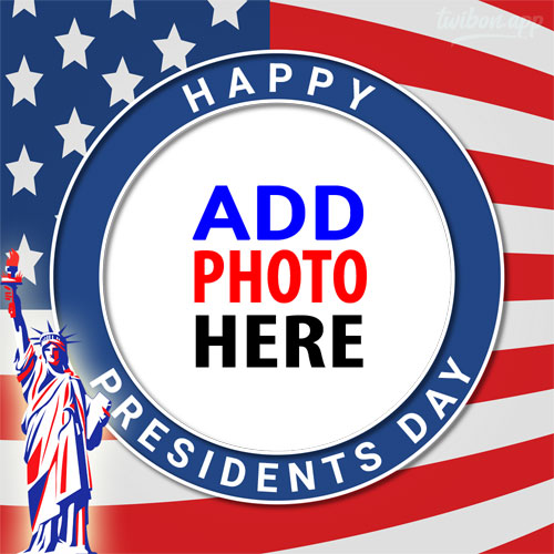 Presidents Day greetings quotes images template frame design 5 img