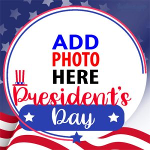 president day caption twibbon frame 8 - 2023 President Day Greetings Photo Frame, Add Picture Here! gambar 9