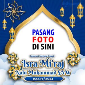 twibbon isra miraj 2023 1 - Twibbon Memperingati Isra Miraj 2023 / 1444H, Buka disini gambar 1