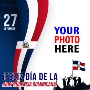 dominican independence day 2023 twibbon 3 - 179th Dominican Republic Independence Day Greeting Frames gambar 4