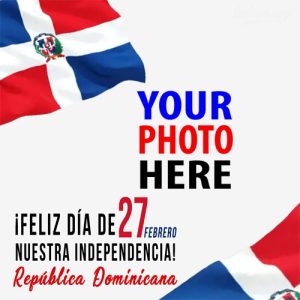 dominican independence day 2023 twibbon 5 - 179th Dominican Republic Independence Day Greeting Frames gambar 6