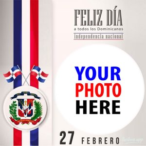 dominican independence day 2023 twibbon 8 - 179th Dominican Republic Independence Day Greeting Frames gambar 9