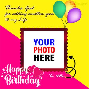 happy blessed birthday to my self funny message 5 - Happy Birthday To My Self: Funny Short Message Frames gambar 6